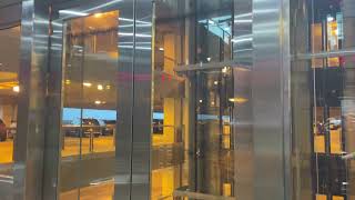 Talking Schindler Traction Elevators at RDU Airport Parking Garage