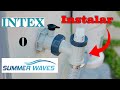 Como instalar Valvula  Intex  Facil Simple