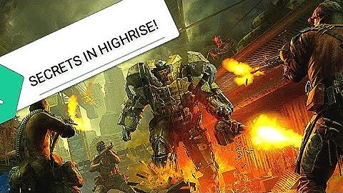 Secret glitches and secret spots in CODM s8 high rise map