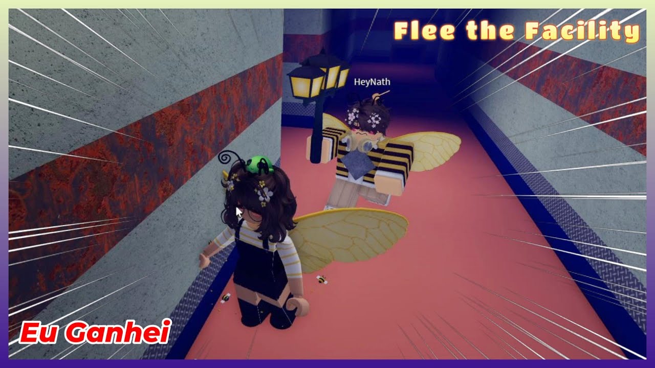 EU GANHEI - Roblox Flee the Facility ​⁠