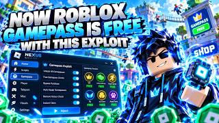 NOW ROBLOX GAMEPASS IS FREE WITH THIS EXPLOIT - FREE DOWNLOAD