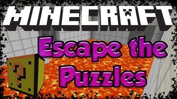 Minecraft Awesome Puzzle Map Part 1
