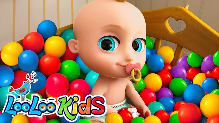 Johny Johny Yes Papa - Learn Colors with Colorful BALLS + Wheels on The Bus - Kids Songs