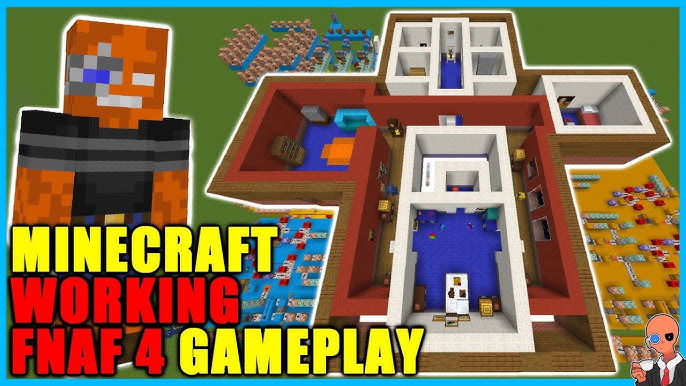 Freddy Build 3D  Y: 100 -> SCHEMATIC Minecraft Map