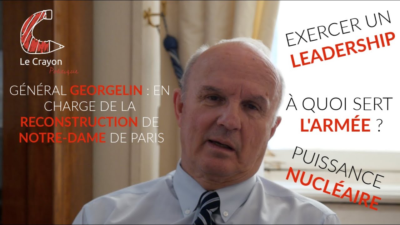 Général Georgelin à l'Élysée, l'Interview Politique | Le Crayon Politique