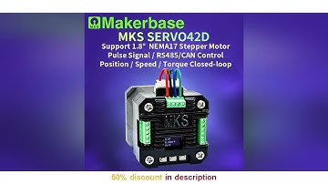 #Makerbase MKS SERVO42D NEMA17 closed loop stepper motor Driver CNC 3d printer for Gen_L FOC quie