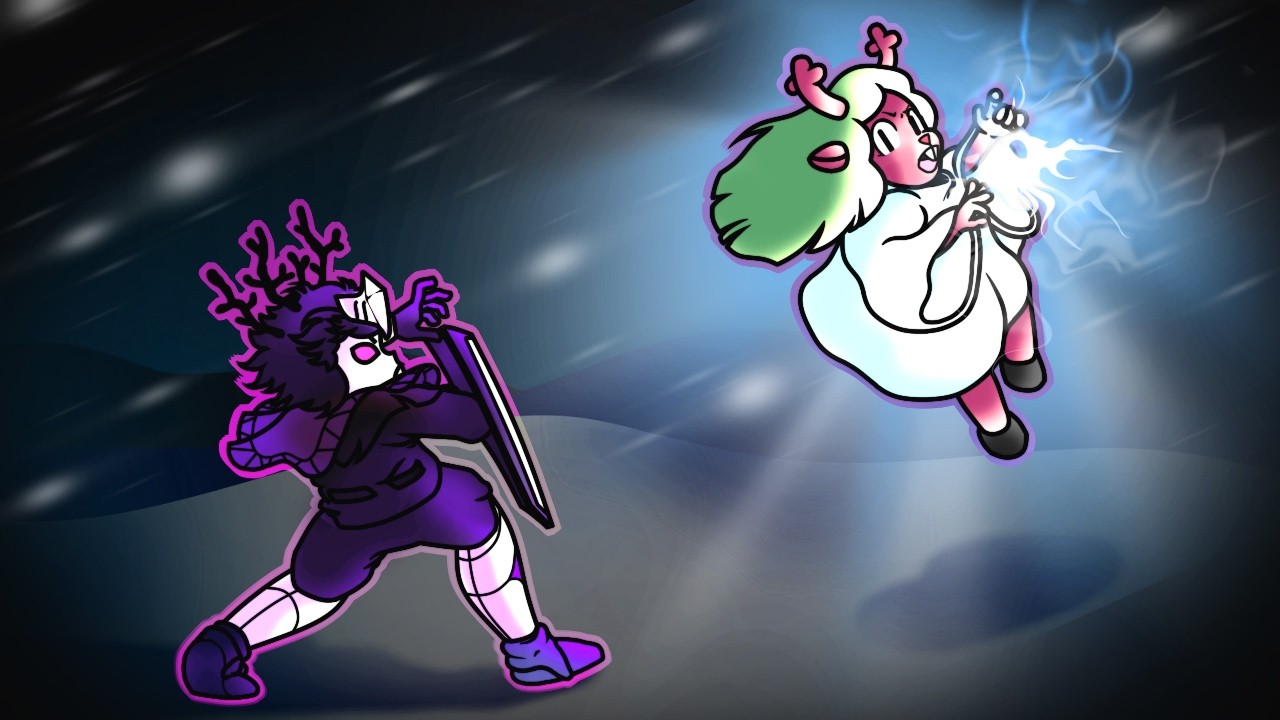 Beating an OVERPOWERED Noelle with NO CHILL | Deltarune Winterlove