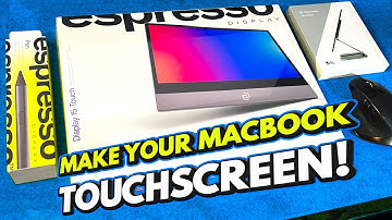 Espresso Display V2 - Make your MacBook Touchscreen!