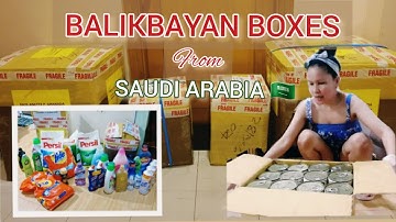 4 Balikbayan Boxes from Saudi Arabia to Philippines | Unboxing Part 2