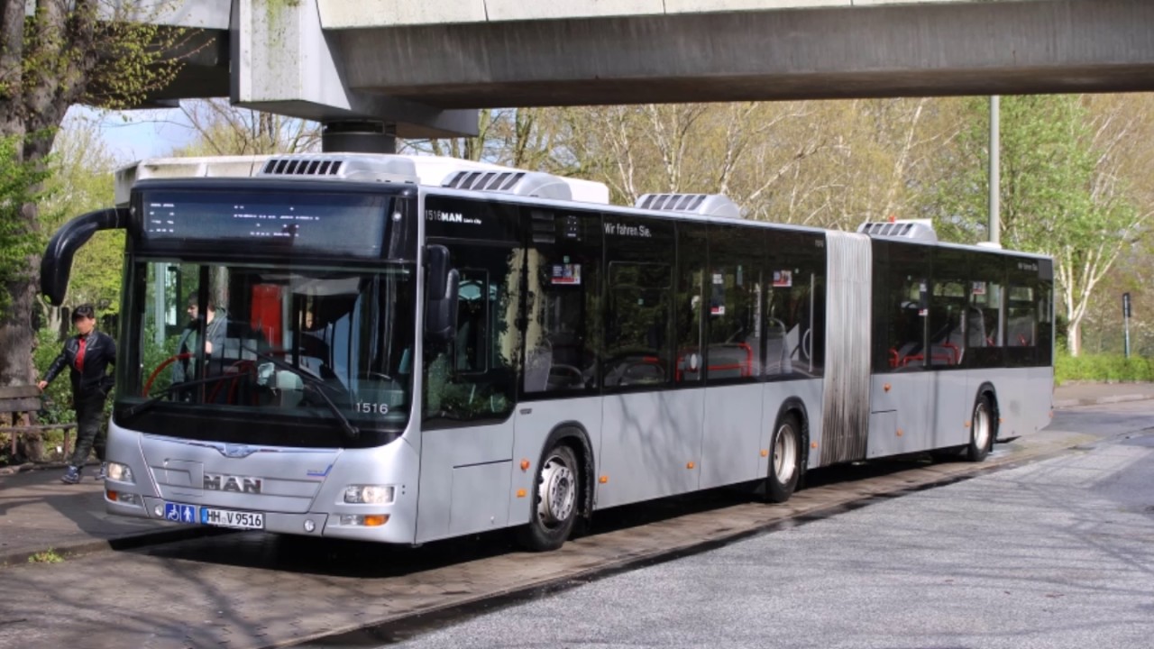 [Sound] Mitfahrt in einem MAN Lion's City G NG323 der Verkehrsbetriebe Hamburg Holstein