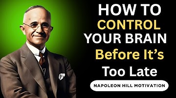 How to Control Your Brain Before It’s Too Late | Napoleon Hill Motivational Speech