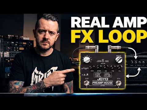 Joyo Preamp House In-Depth Demo — 9 Preamp Models Into an Effects