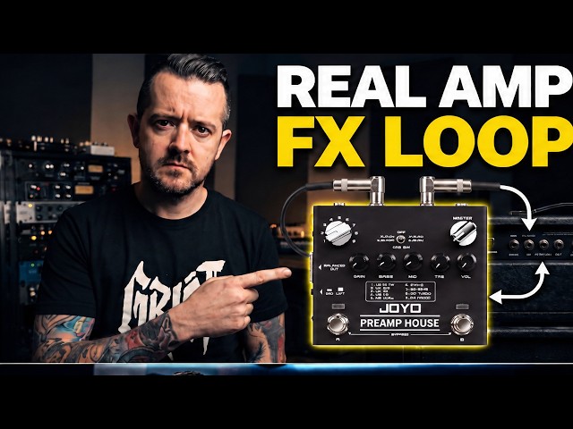 Joyo Preamp House In-Depth Demo — 9 Preamp Models Into an Effects