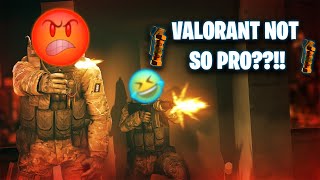 VALORANT NOT SOO PRO?? - CS:GO Funny Moments #14!