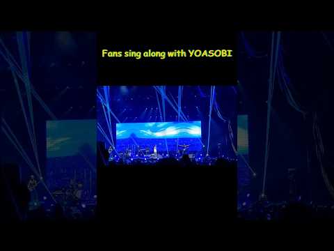 Gunjou Fans Sing Along With YOASOBI