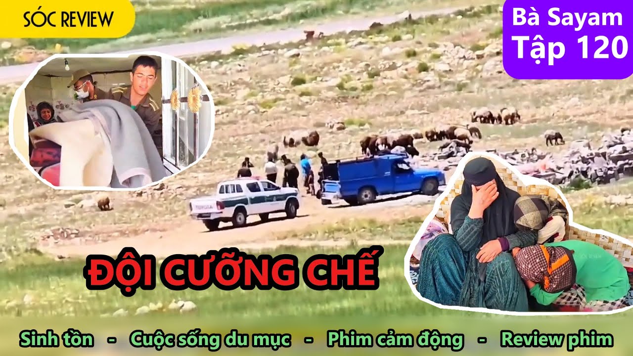 Bà Sayam tập 120 | Đội cưỡng chế xuất hiện trước hang đá, bà lặng lẽ dựng mái che đối mặt biến cố