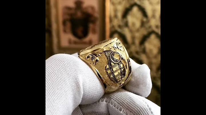 Ring Lord Luxury Destroyer Gold 18k By Jorge Uquil...