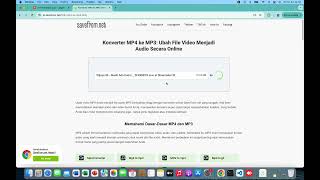 Tutorial convert mp4 menjadi mp3 secara online gratis