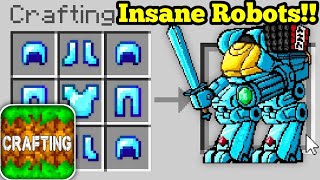 How to add Working Robots in Crafting and building screenshot 2