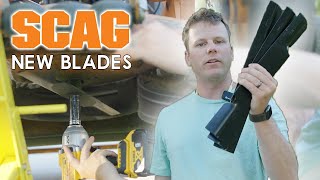 Replacing Blades on a Scag Zero-Turn Mower