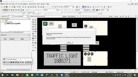 SIMULASI TRAFFIC LIGHT DENGAN CX-PROGRAMMER