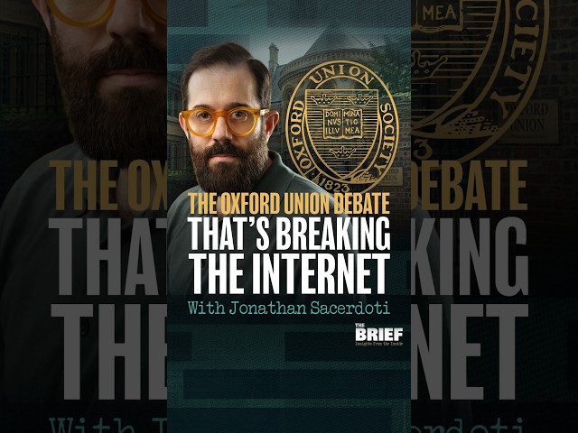 Jonathan Sacerdoti’s Oxford Union debate went viral around the world.