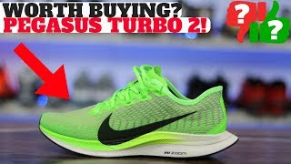 Afirmar Médico Criatura WORTH BUYING? NIKE PEGASUS TURBO 2 REVIEW! Compared to Pegasus Turbo & 35 /  36 - YouTube