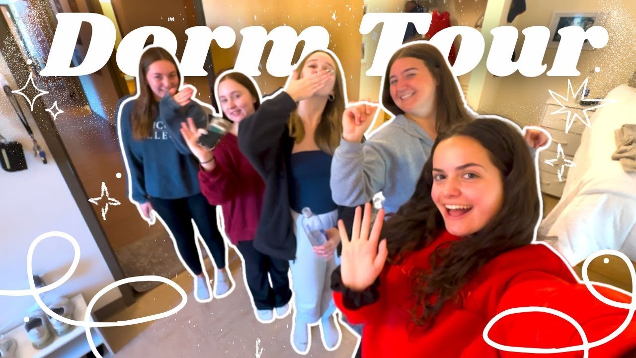College Dorm Tour 2025 & Christmas Dorm Decor