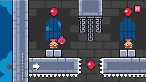 Dadish. World 4. Level 39. Walkthrough with Star.