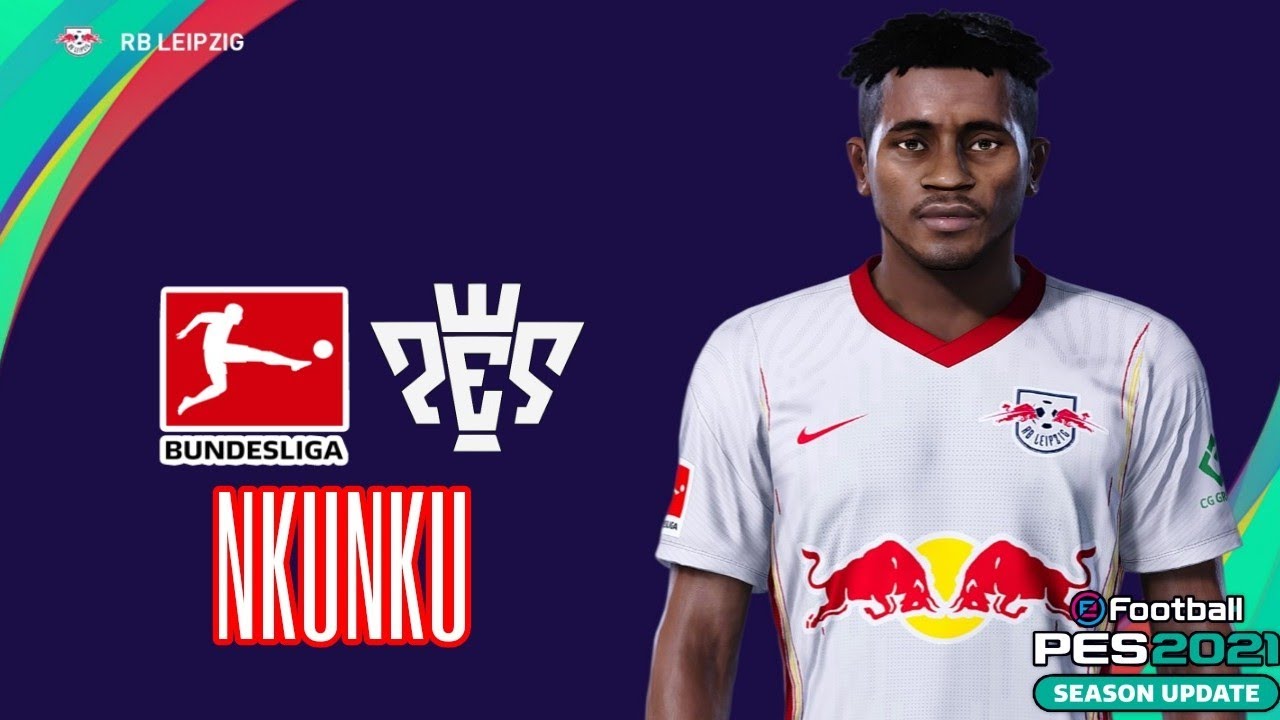 FACE DO NKUNKU RB LEIPZIG PES 2021 YouTube
