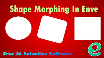 How To Morph Shape In Enve | Enve 2D | Freeware Camp | Moiton Graphics |