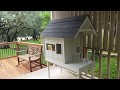 Built Feral Cat House - Holds 4 - Winter Shelter - How To Build - 2 Story Cat House