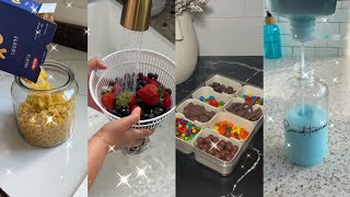 Fridge restocks Asmr | organization and restocking | Tiktok satisfying | ASMR