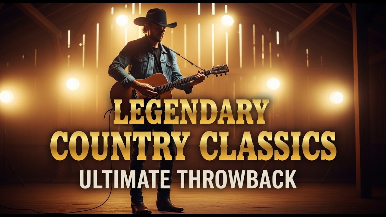 Legendary Country Classics 🤠🎸  The Ultimate Throwback Playlist