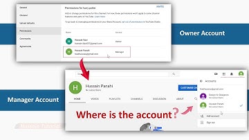 How to fix Manager Account on YouTube if the channel is not visible on the Switch Account Option.