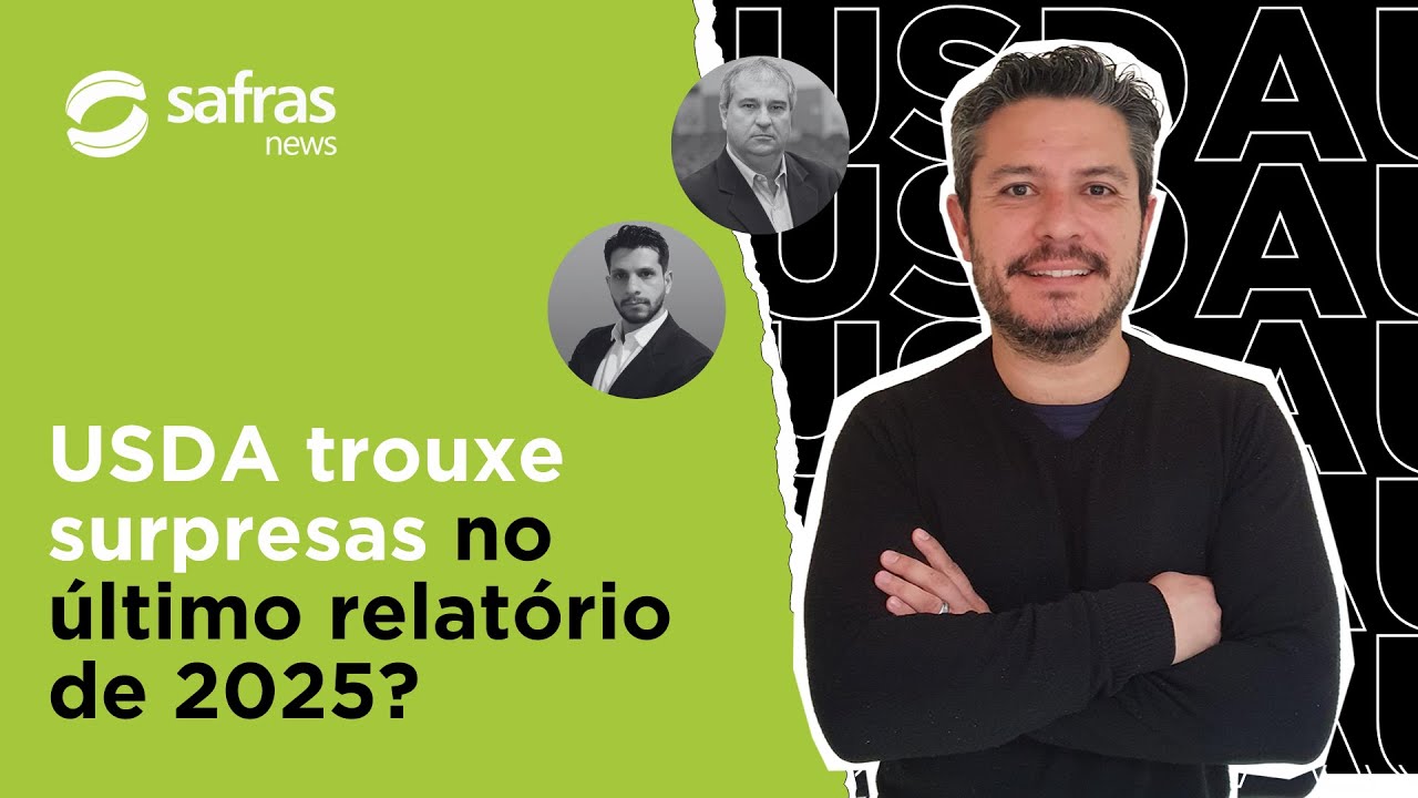 Avaliamos o último relatório de 2025 do USDA para soja, milho e trigo - Pós-USDA