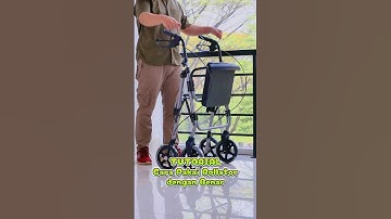 tutorial cara pakai rollator alat bantu jalan dengan benar #shorts #rollator #tutorial #viral