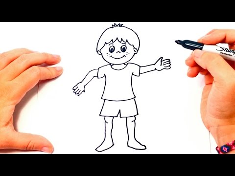 How to draw a Boy | Boy Drawing Lesson Step by Step - YouTube