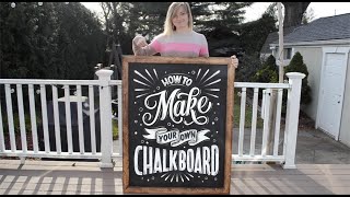 How I Create Professional Chalkboard Art 