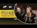 Интервью с Александром "s1mple" Костылевым на радио-шоу DJFM (ENG SUBS)