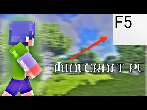 🔥ЭТОТ МОД ДОБАВИТ ВАМ КНОПКУ F5 В МАЙНКРАФТ ПЕ | моды мспе|
