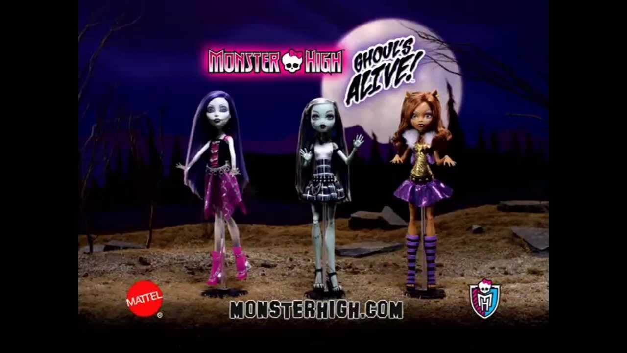 реклама монстер хай на русском