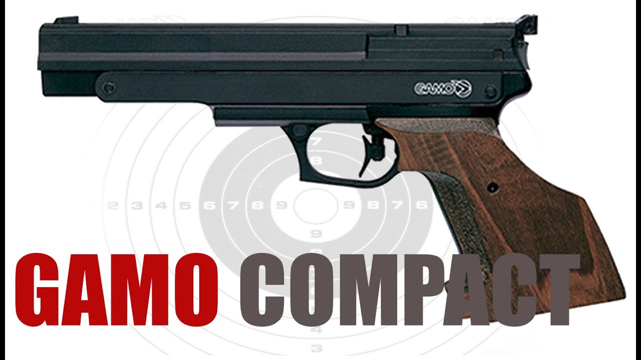 Pistola Gamo Compact Diestra - Pistola Ergonómica de Aire Precomprimido