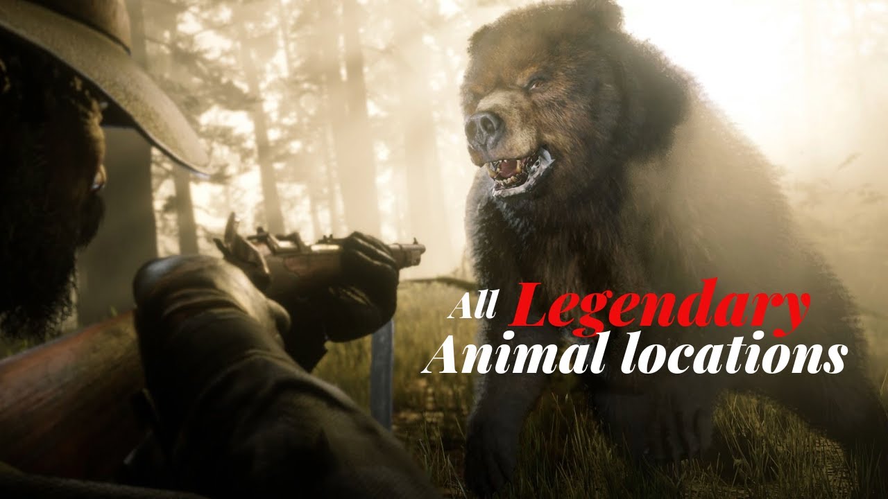 Red Dead Redemption 2 Legendary Animal Locations