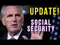 URGENT UPDATE - Social Security Increase Update (Jan 3)