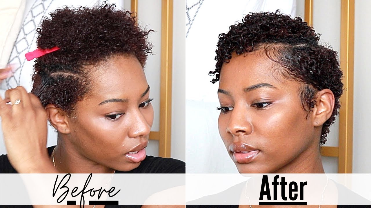 TWA Wash & Go | How I Style My TWA | Super Defined, Easy and Quick | Ro ...