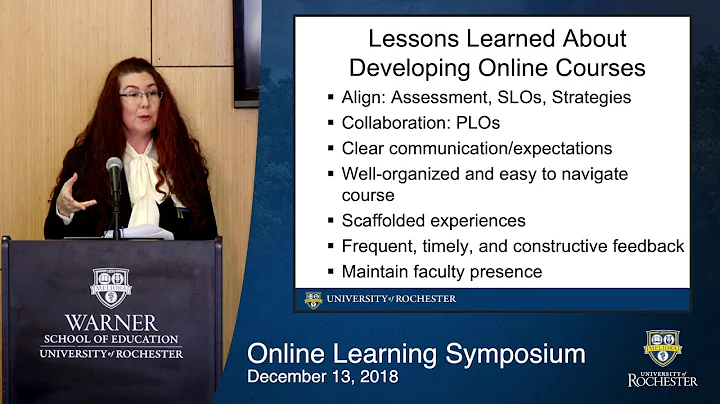 Faculty experiences with Online Learning at the UR...