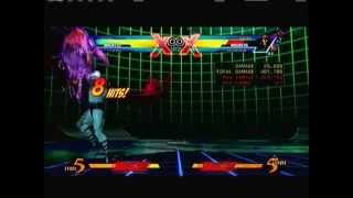 UMvC3 Magneto Hyper Grab loop (5 reps) into Iron Man TAC 1,027,600 damage