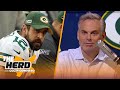 Green Bay humiliated Aaron Rodgers & yesterday, he returned the favor — Colin | NFL | THE HERD