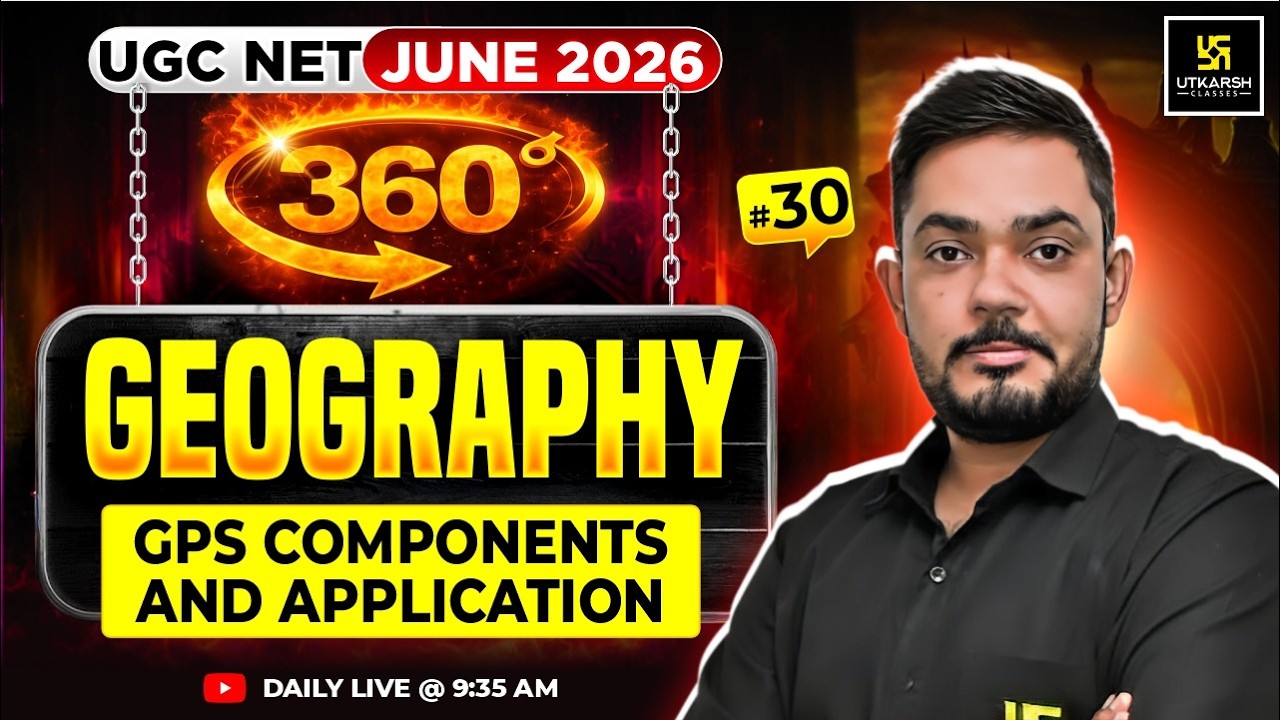 UGC NET JUNE 2026 | Unit IX Geographical Techniques, Types of Aerial Photographs | #30 | Yogesh Sir